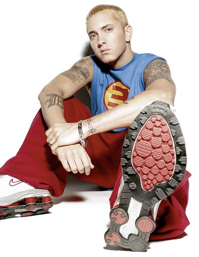 Eminem 2003. Photographer: Ian Rankin.