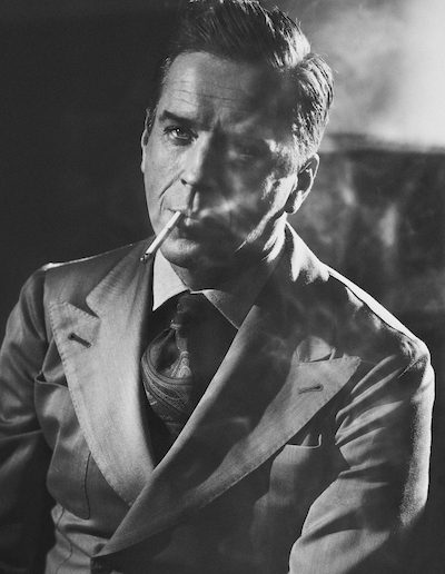 Damien Lewis smoke. Photographer: Kalle Gustafsson