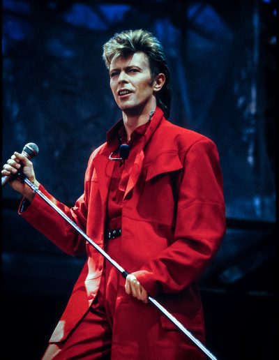 Tres Hombres Art | David Bowie 1987, Glass Spider Tour, Rotterdam. Foto: Jan Wiridén